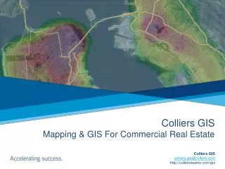 Colliers GIS Mapping &amp; GIS For Commercial Real Estate