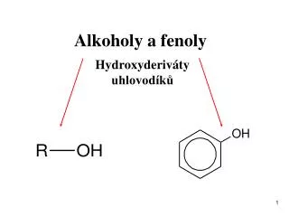 alkoholy a fenoly