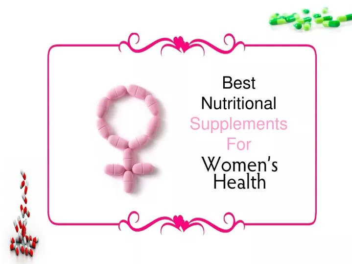 best nutritional supplements for