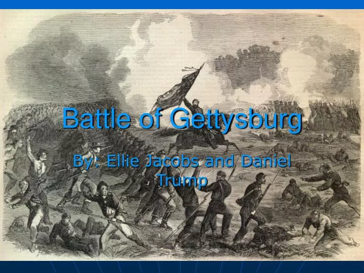 battle of gettysburg