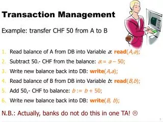 Transaction Management