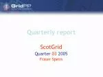 Quarterly report - slide 1