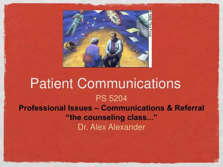 patient communications