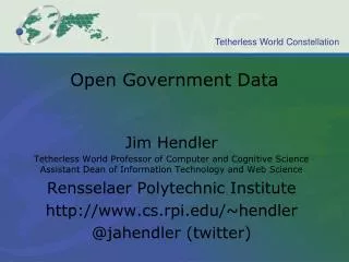 Open Government Data