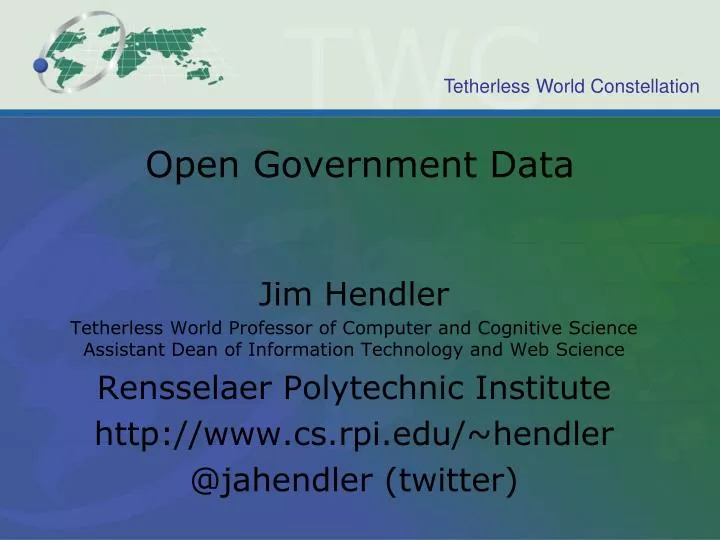 open government data