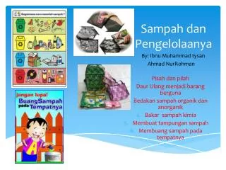 sampah dan pengelolaanya