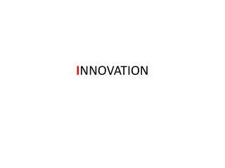 i nnovation