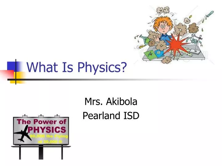 what is physics