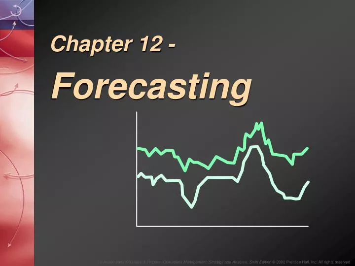 chapter 12 forecasting