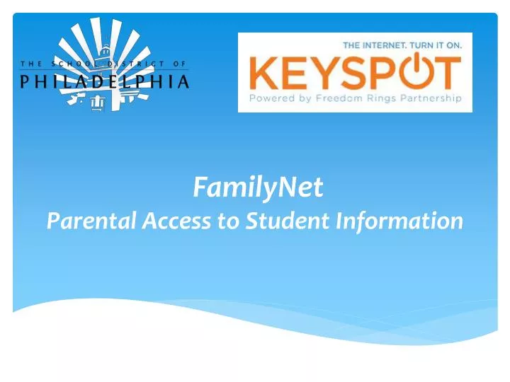 familynet parental access to student information