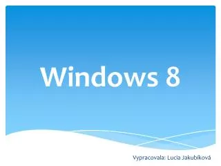 windows 8