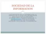 SOCIEDAD DE LA INFORMACION - slide 1