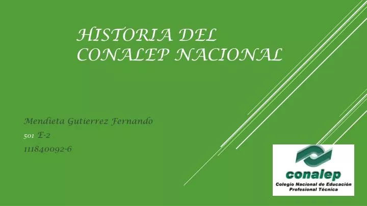 historia del conalep nacional