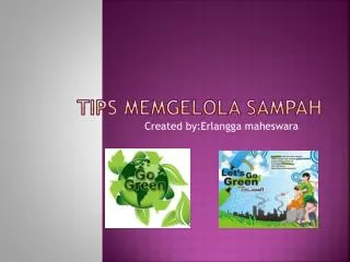 tips memgelola sampah