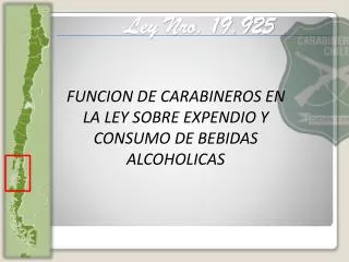 ley nro 19 925