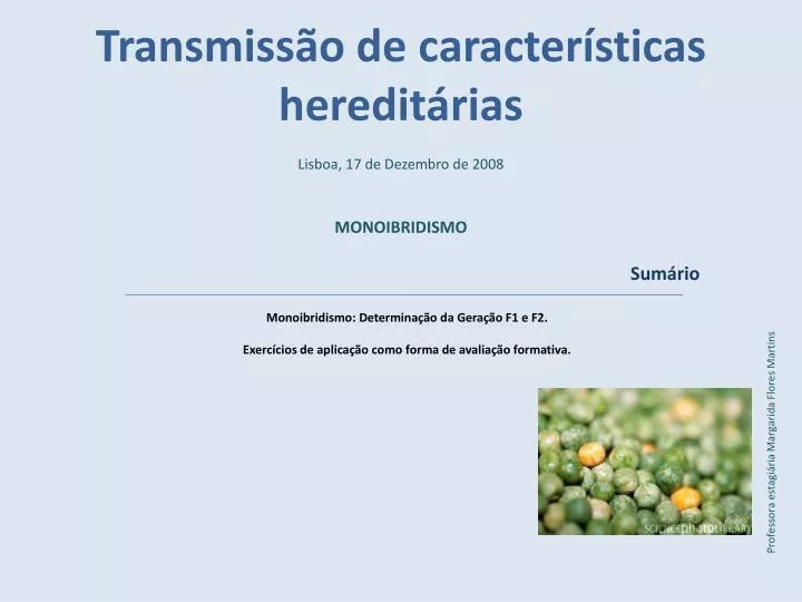 transmiss o de caracter sticas heredit rias