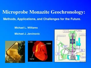 Microprobe Monazite Geochronology: