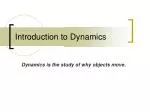 Introduction to Dynamics - slide 1