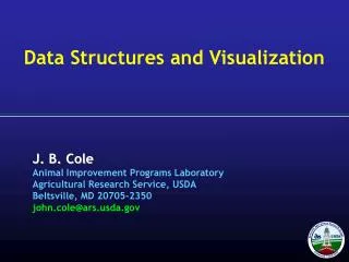 Data Structures and Visualization
