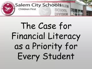 The Case for Financial Literacy as a Priority for Every Student