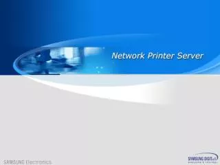 Network Printer Server