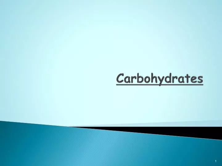 carbohydrates