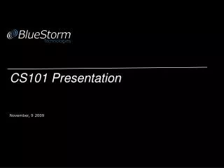 CS101 Presentation