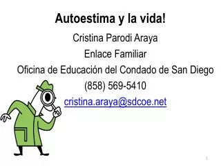 autoestima y la vida
