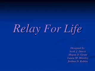 Relay For Life