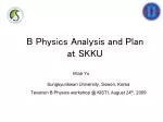 Intae Yu - slide 1