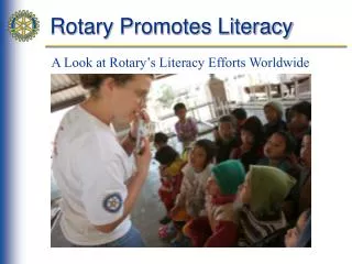 rotary promotes literacy