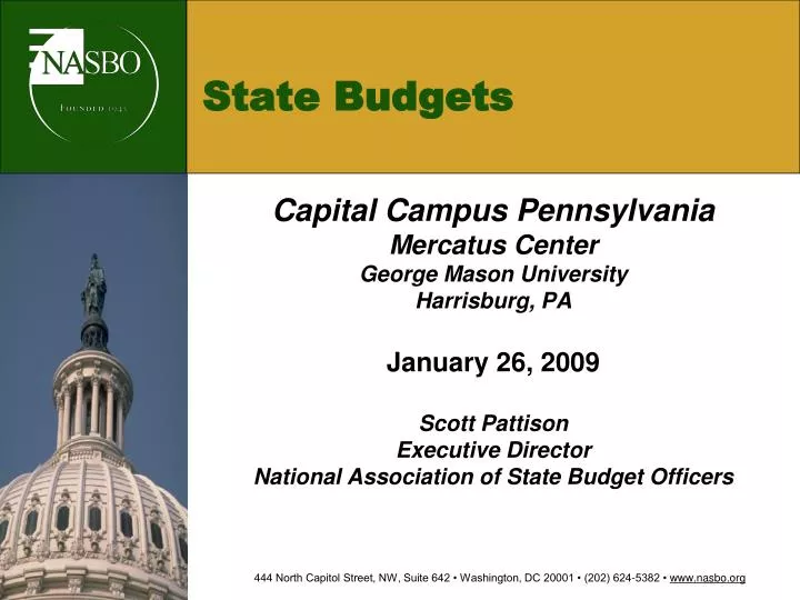 state budgets