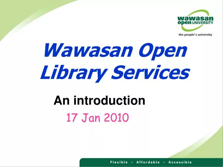 wawasan open library services