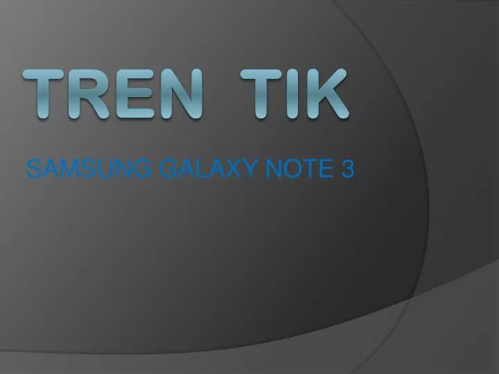 samsung galaxy note 3
