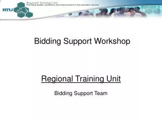 Bidding Support Workshop