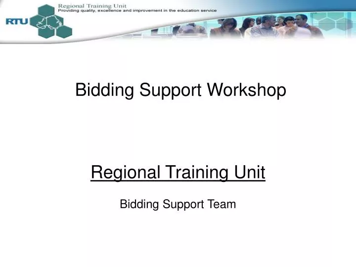 bidding support workshop