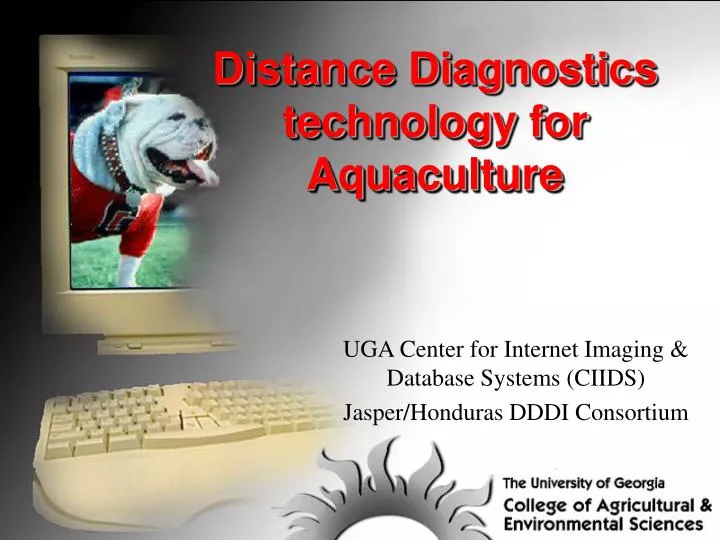 distance diagnostics technology for aquaculture