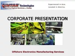 Offshore Electronics Manufacturing Services