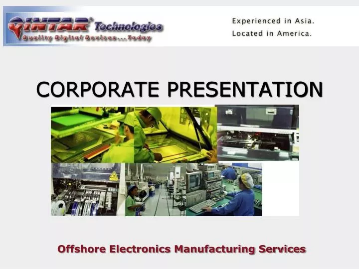 offshore electronics manufacturing services