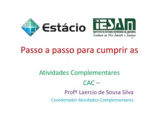 passo a passo para cumprir as