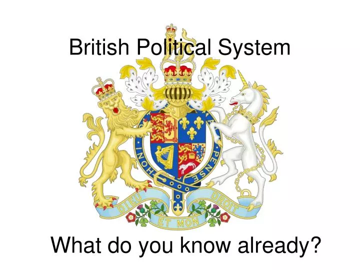 british political system