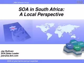 SOA in South Africa: A Local Perspective