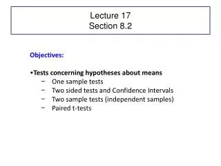 Lecture 17 Section 8.2