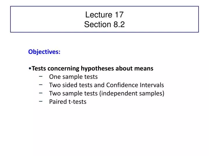 lecture 17 section 8 2