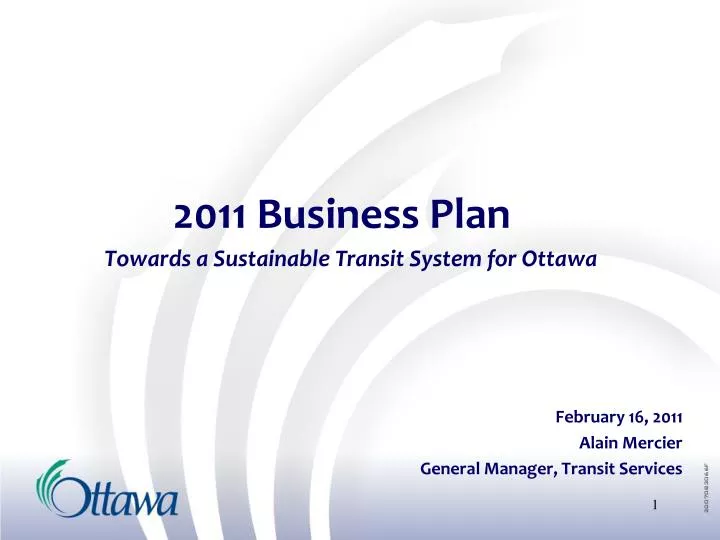 2011 business plan