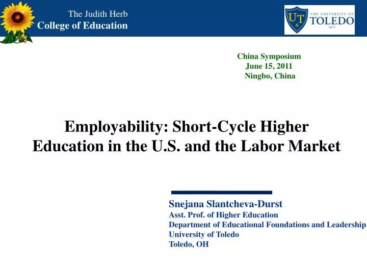 employability short cycle higher education in the u s and the labor market