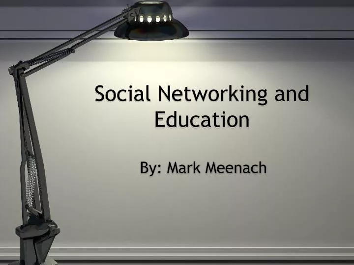 social networking and education