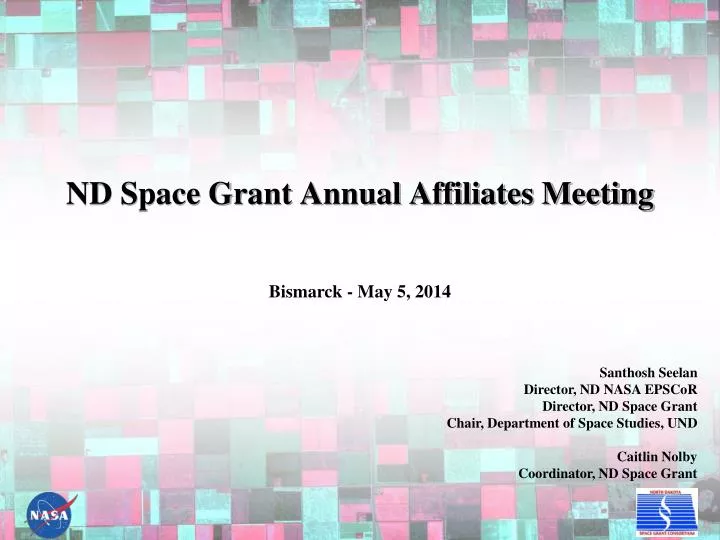 nd space grant annual affiliates meeting