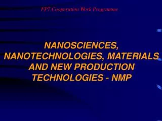 FP7 Cooperation Work Programme