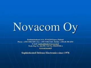 novacom oy